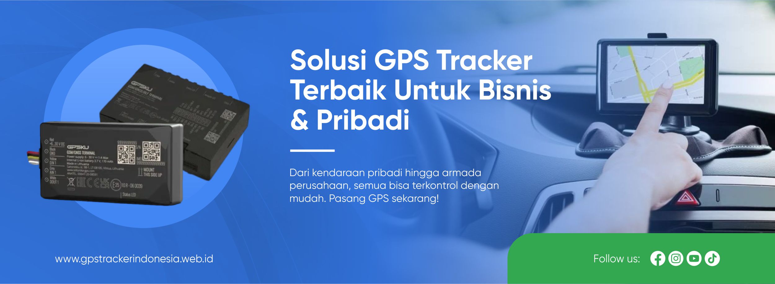 Sub Banner GPS Tracker Indonesia
